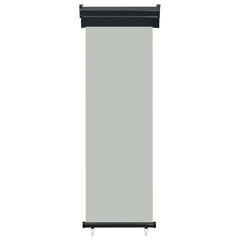 Balcony Side Awning 65 x 250 cm Grey