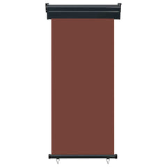 vidaXL Balcony Side Awning 85x250 cm Brown 2