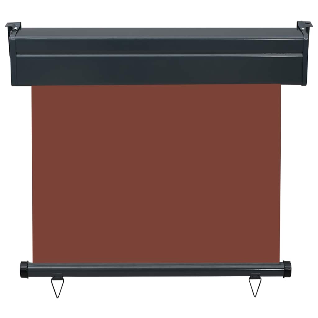 vidaXL Balcony Side Awning 85x250 cm Brown 4