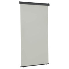 vidaXL Balcony Side Awning 125x250 cm Grey 1