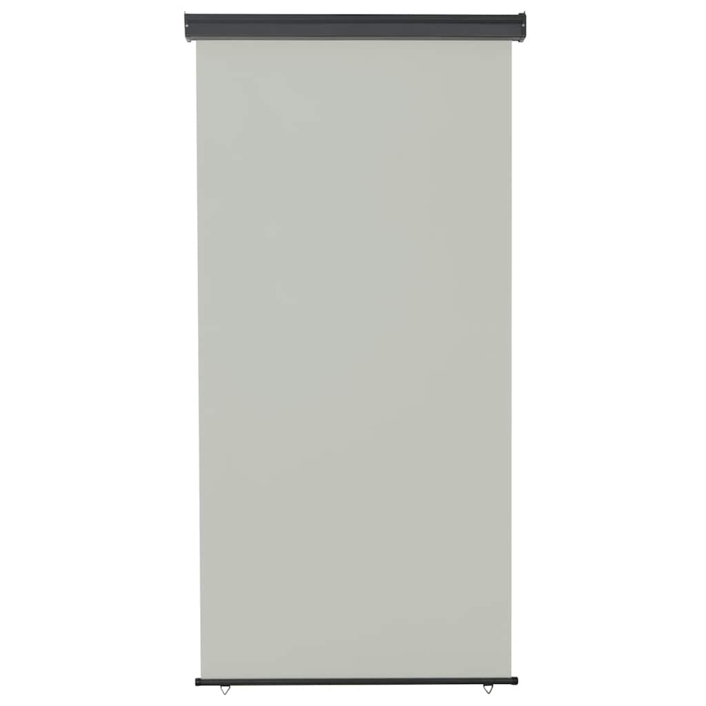 vidaXL Balcony Side Awning 125x250 cm Grey 2