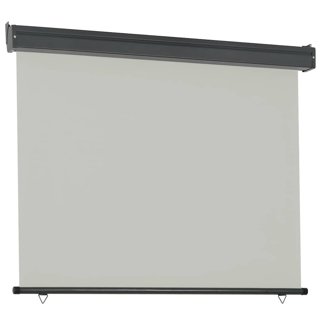 vidaXL Balcony Side Awning 125x250 cm Grey 3