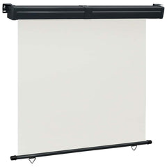 vidaXL Balcony Side Awning 165x250 cm Cream 1