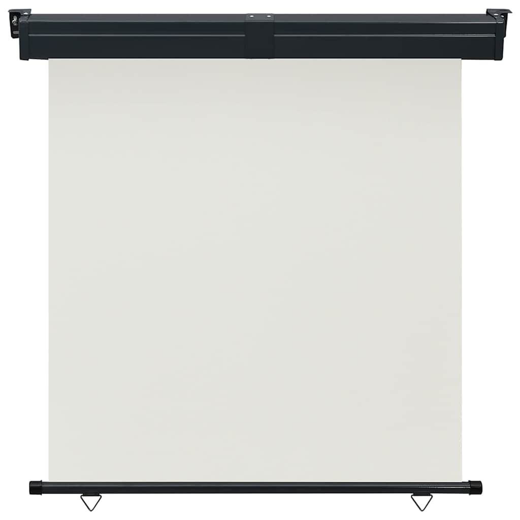 vidaXL Balcony Side Awning 165x250 cm Cream 2
