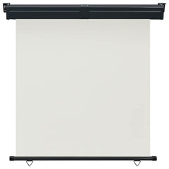 vidaXL Balcony Side Awning 165x250 cm Cream 2