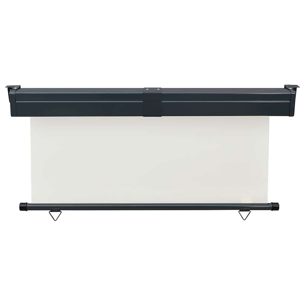 vidaXL Balcony Side Awning 165x250 cm Cream 4