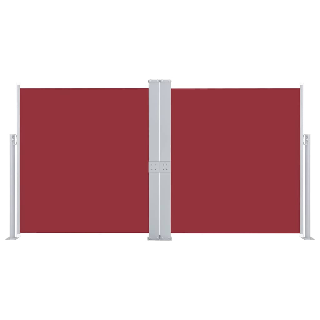 vidaXL Retractable Side Awning 170x600 cm Red 3