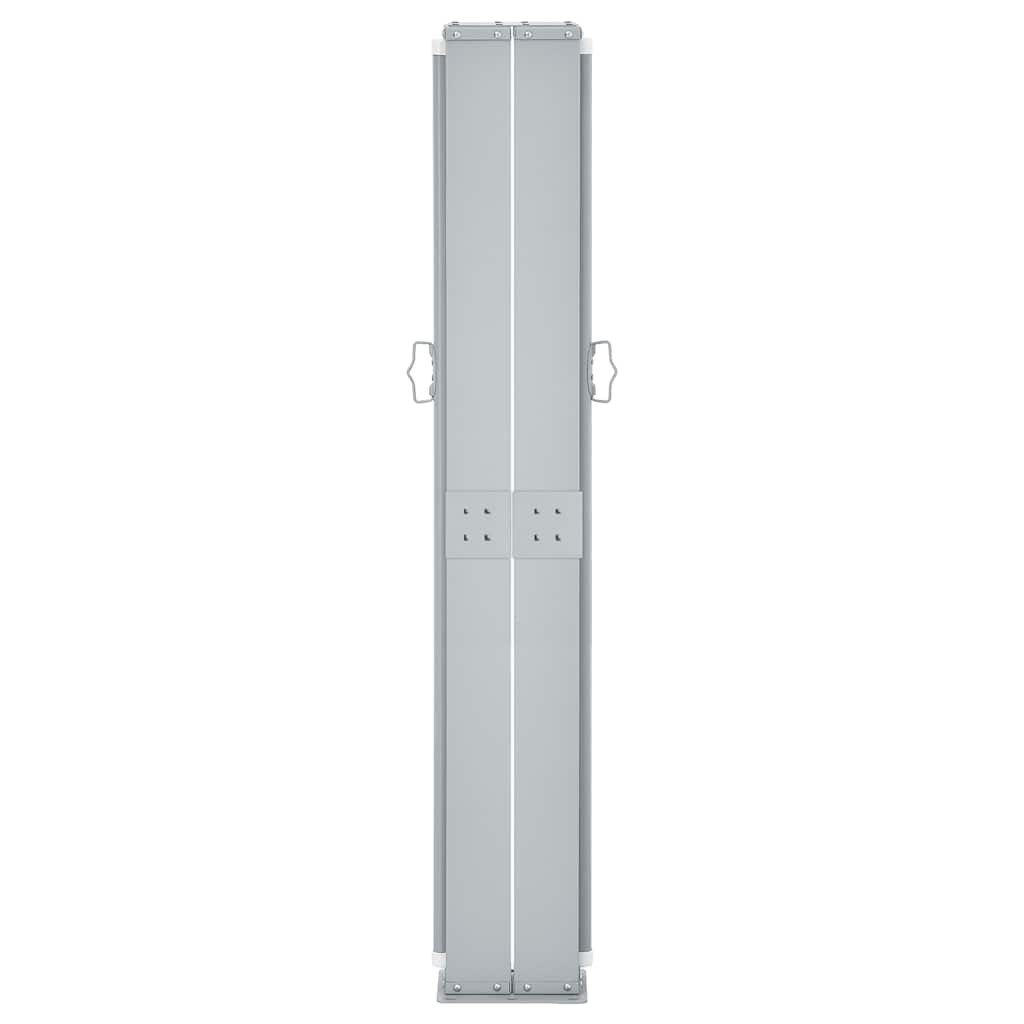 vidaXL Retractable Side Awning 170x600 cm Red 4