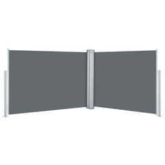 vidaXL Retractable Side Awning Anthracite 100x1000 cm 2