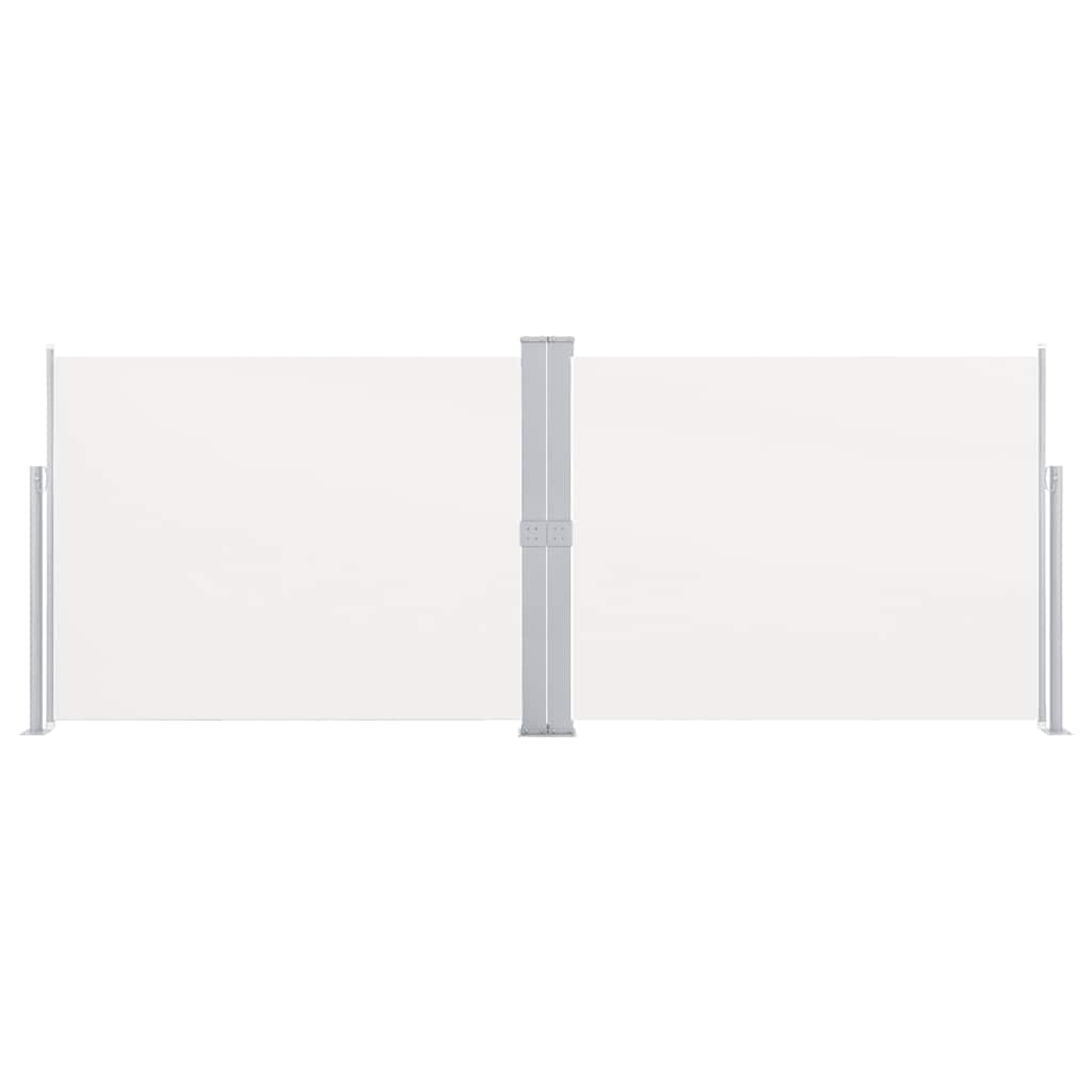 vidaXL Side Awning | Cream | Polyester with PU coating | 140 x 1000 cm 3