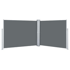 vidaXL Retractable Side Awning Anthracite 140x1000 cm 2