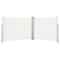 vidaXL Retractable Side Awning Cream 170x1000 cm 2