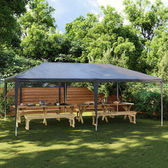 Party Tent Width 4 m Anthracite 6 m