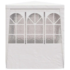 vidaXL Party Tent | White | Polyethylene | 2x2m | Water-resistant | Party Tent 5