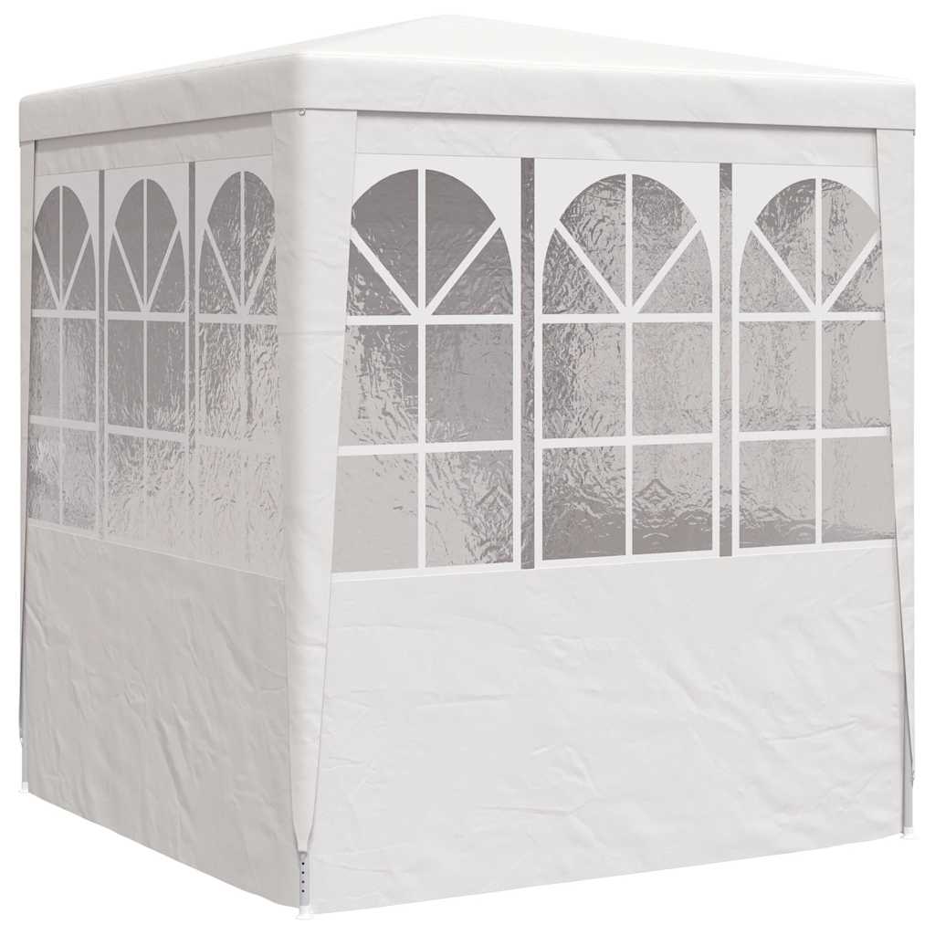 vidaXL Party Tent | White | Polyethylene | 2x2m | Water-resistant | Party Tent 6