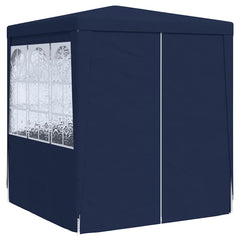 vidaXL Party Tent | Blue | Polyethylene | 2.5 x 2.5 meters | Foldable 3