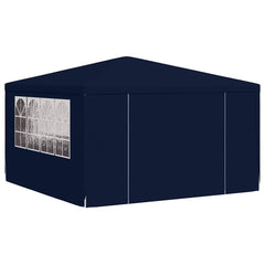 vidaXL Professional Party Tent with Side Walls 4x4 m Blue 90 g/m? 3