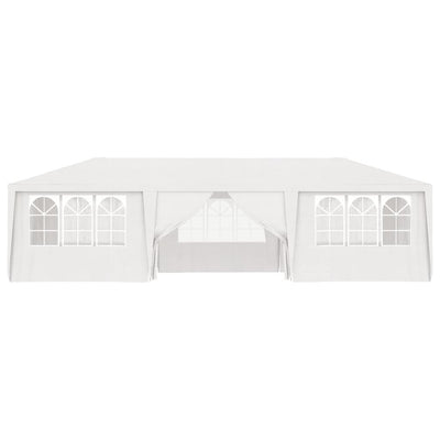 Professional Party Tent with Side Walls 4x9 m White 90 g/m?