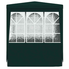 vidaXL Professional Party Tent with Side Walls 2x2 m Green 90 g/m? 5