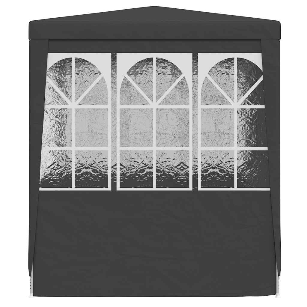 vidaXL Party Tent | Anthracite | Polyethylene | 2.5x2.5 meters 5