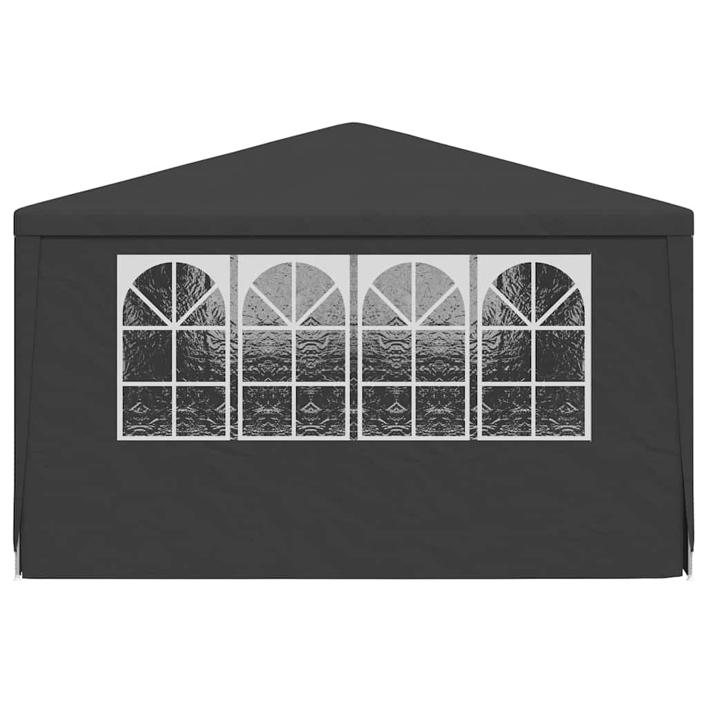 vidaXL Professional Party Tent with Side Walls 4x6 m Anthracite 90 g/m? 5