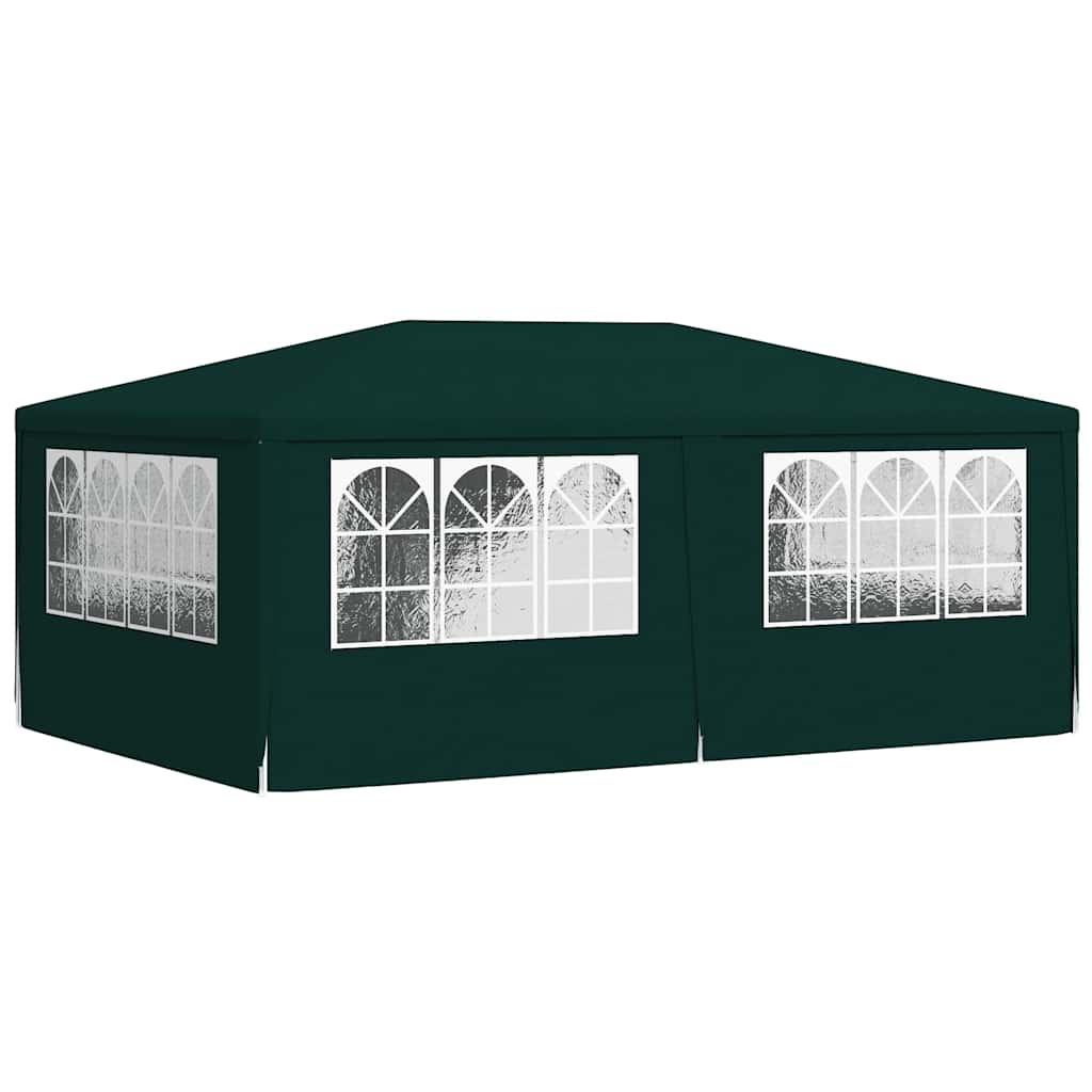 vidaXL Party Tent | Green | Polyethylene | 4x6 m |  Durable  | Party Tent 6