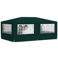 vidaXL Party Tent | Green | Polyethylene | 4x6 m |  Durable  | Party Tent 6