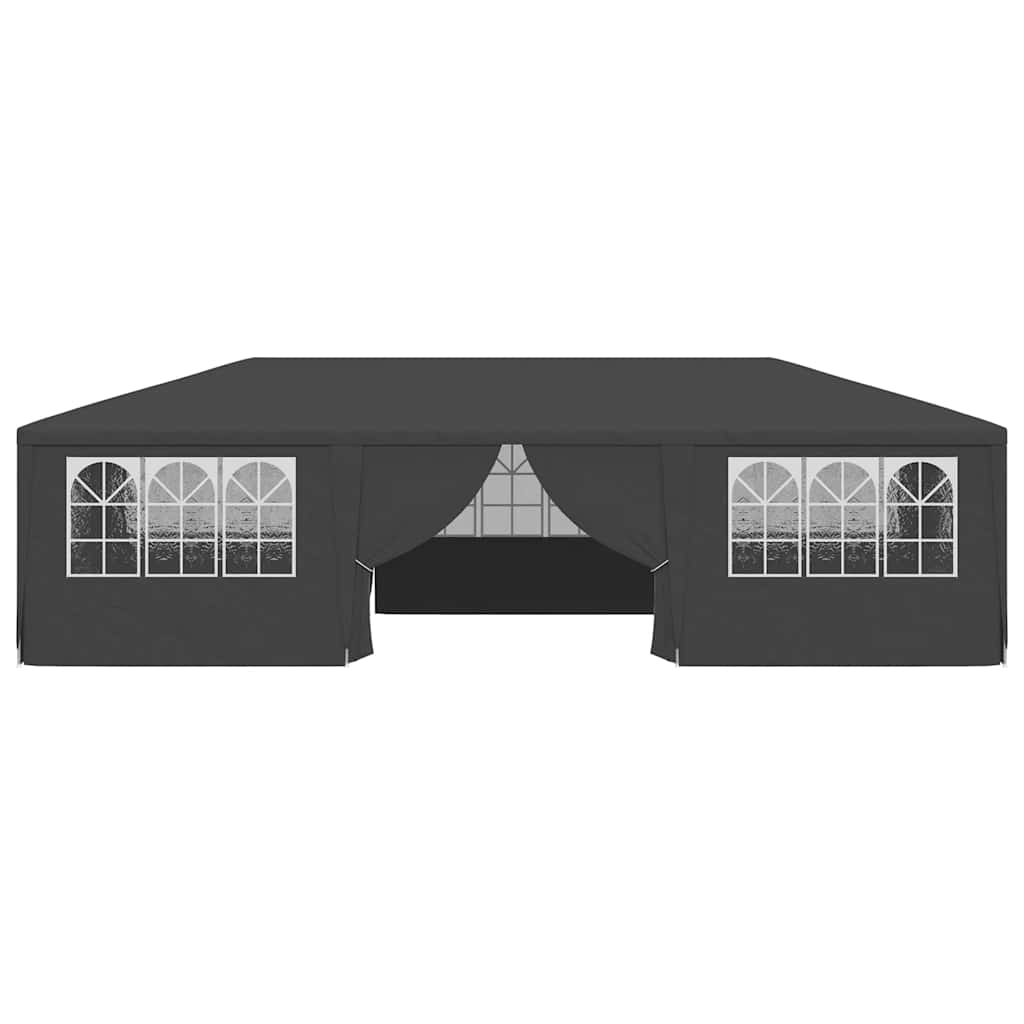vidaXL Party Tent | Anthracite | Polyethylene, Steel | 4x9 m |  Foldable 4