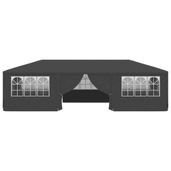 vidaXL Party Tent | Anthracite | Polyethylene, Steel | 4x9 m |  Foldable 4