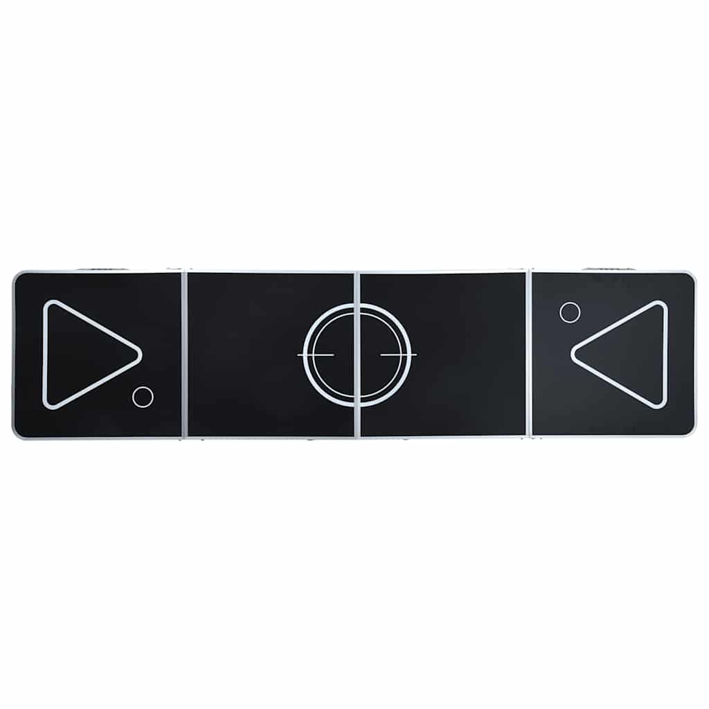 48188 vidaXL Folding Beer Pong Table 240 cm Black 4
