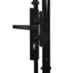 Double Door Fence Gate "Woerden" with Spear Top 400x174,5 cm 400 x 174.5 cm