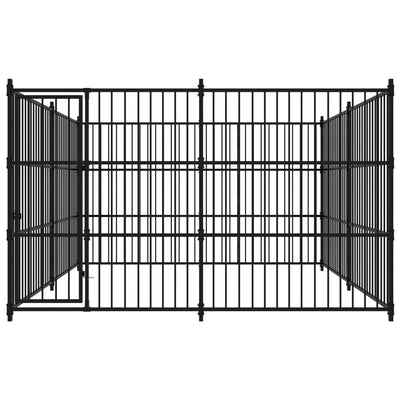 Outdoor Dog Kennel 300x300x185 cm