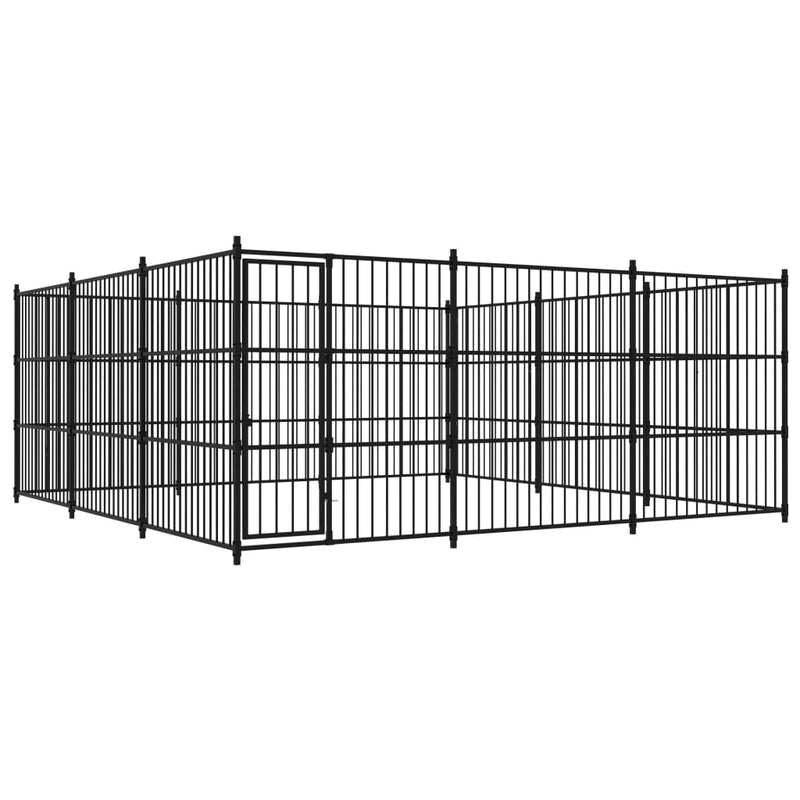 Outdoor Dog Kennel 450x450x185 cm