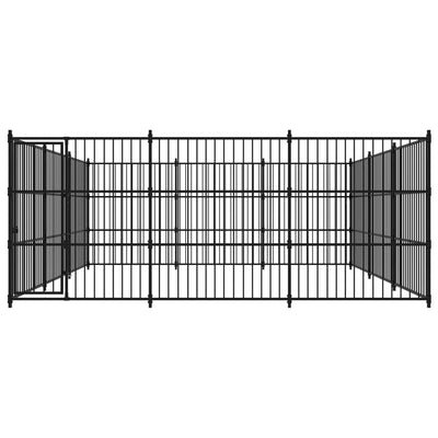 Outdoor Dog Kennel 450x450x185 cm