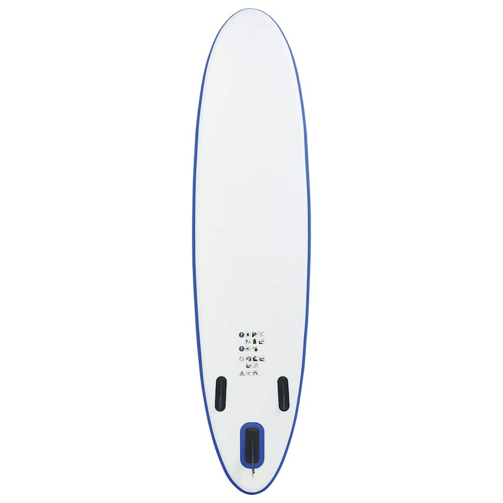 Inflatable Stand Up Paddleboard Set and White Blue 360 cm