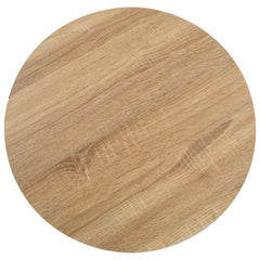 vidaXL Bistro Table Light Brown 50 cm MDF 2