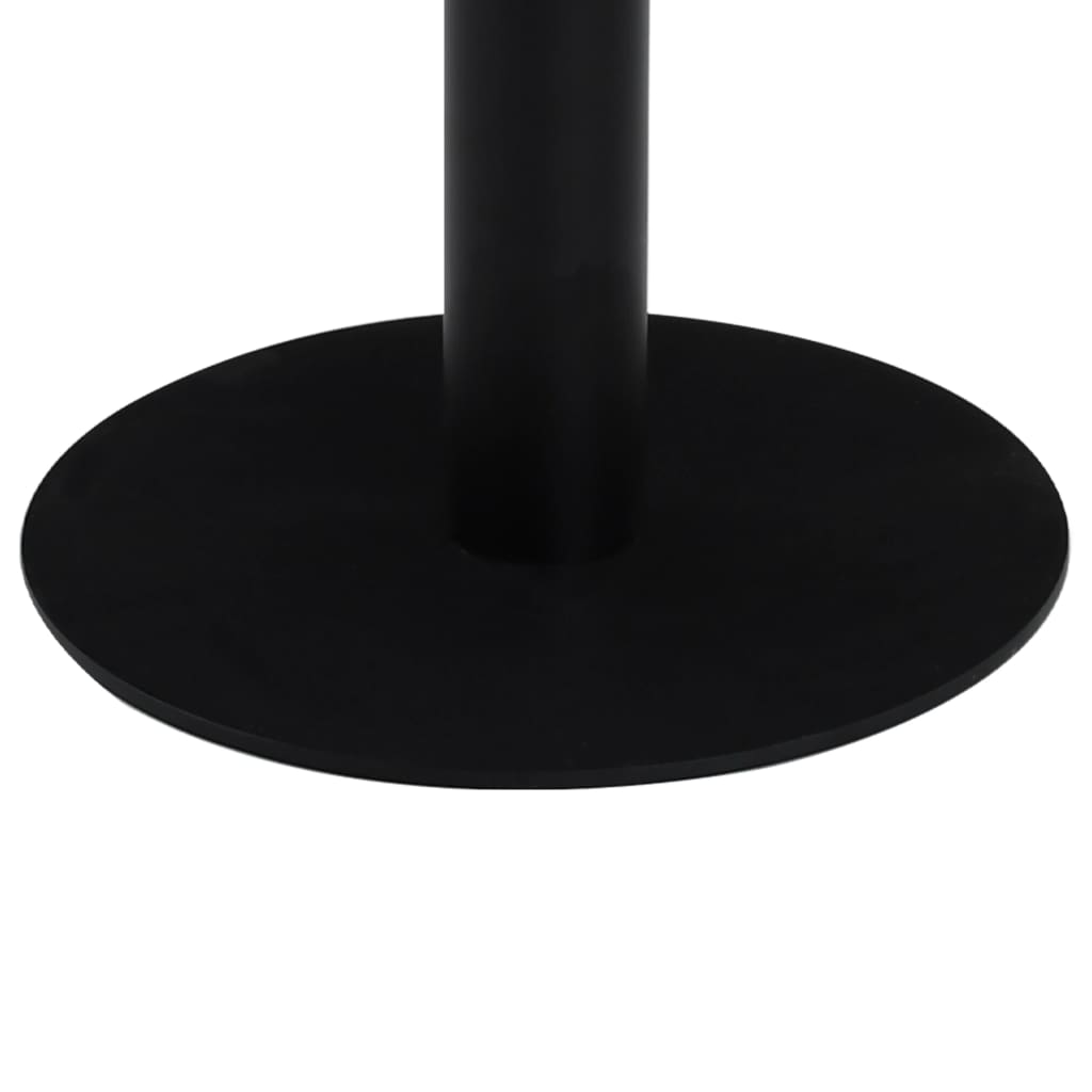 vidaXL Bistro Table Light Brown 50 cm MDF 3