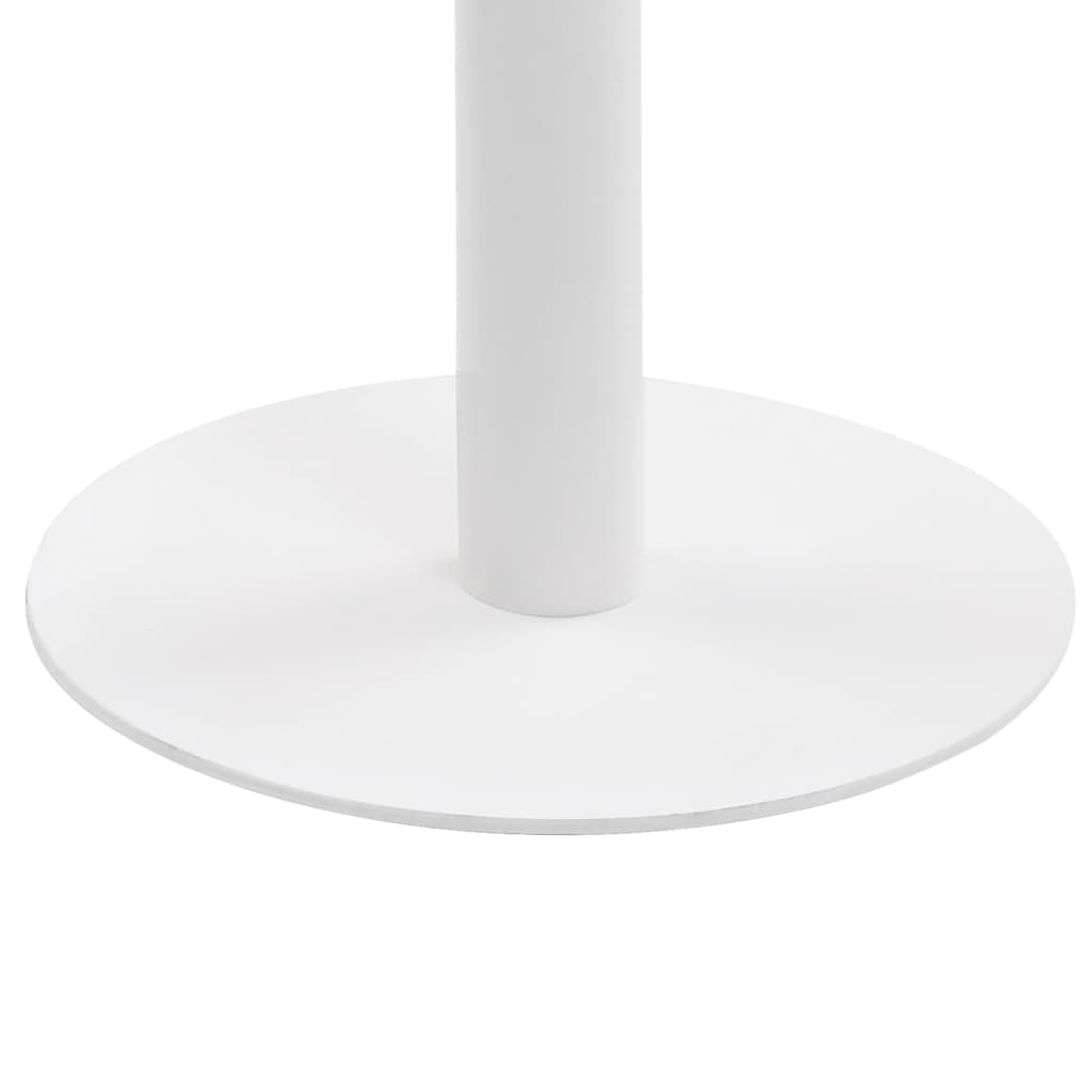 vidaXL Bistro Table Light Brown 80 cm MDF 3