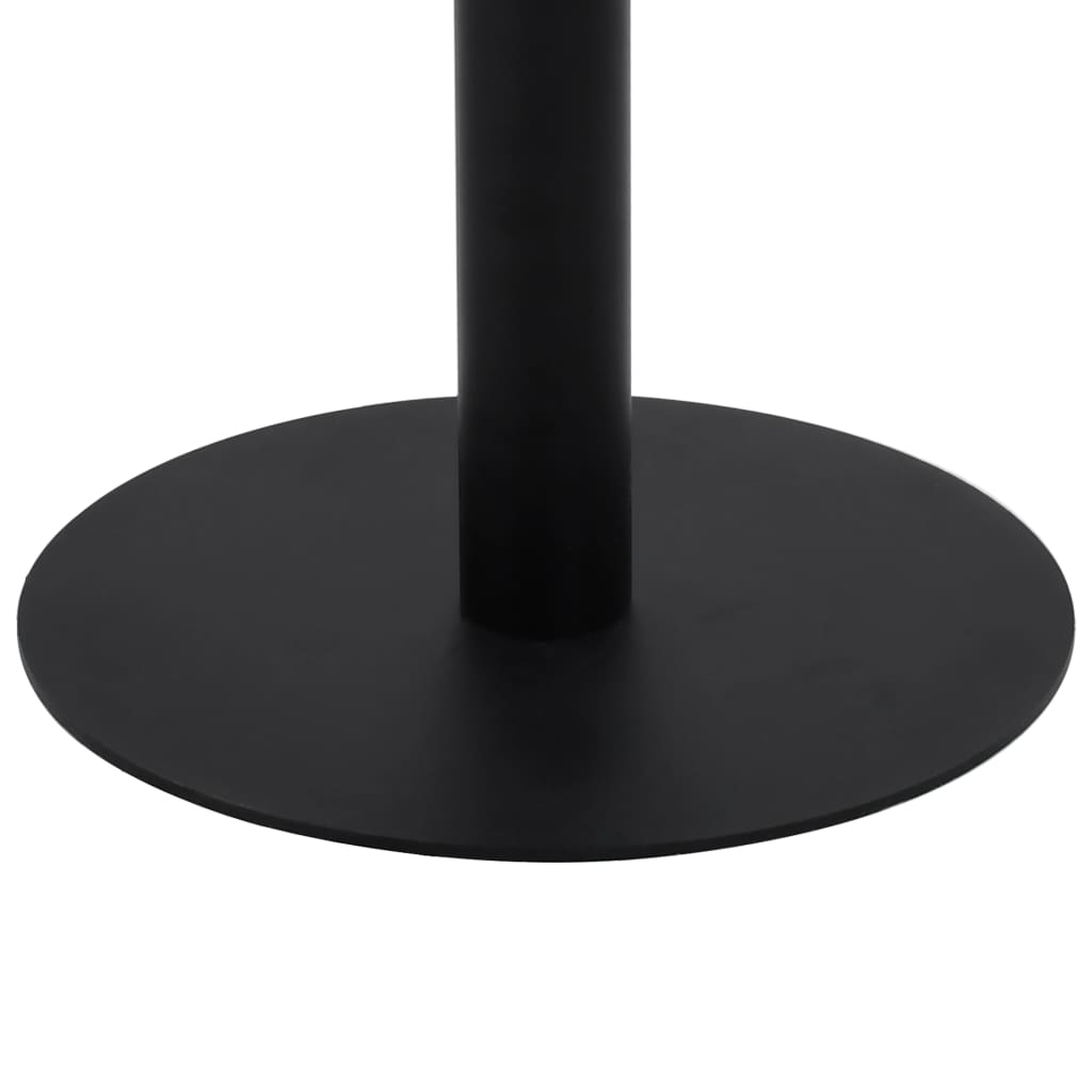 vidaXL Bistro Table Dark Brown 80 cm MDF 3