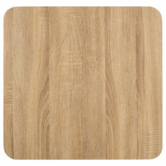 vidaXL Bistro Table Light Brown 50x50 cm MDF 4