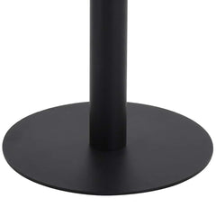 vidaXL Bistro Table Light Brown 60X60 cm MDF 5