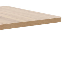 vidaXL Bistro Table Light Brown 80X80 cm MDF 4