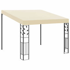 Wall-mounted Gazebo 3x3x2,5 m Cream 3 x 3 x 2.5 m