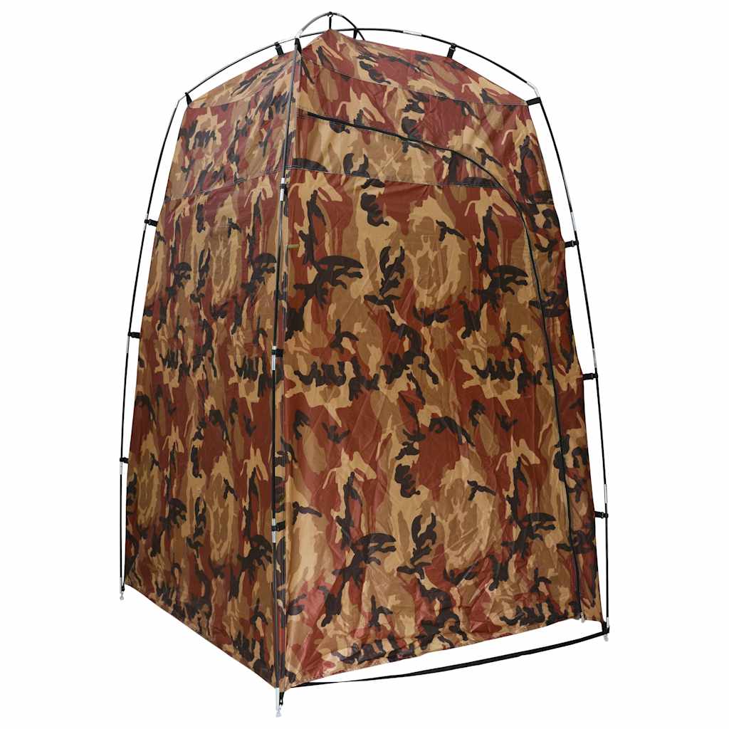 vidaXL Shower/WC/Changing Tent Camouflage 2