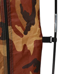 vidaXL Shower/WC/Changing Tent Camouflage 4