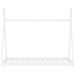 vidaXL Kids Bed Frame | White | Solid pine wood, Plywood slats | 80 x 160 cm 3
