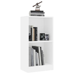 vidaXL Bookcase White 40x24x75 cm Engineered Wood 5