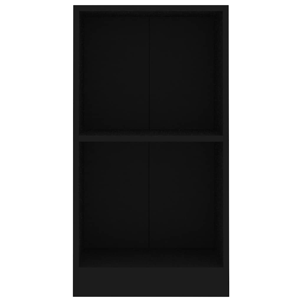 vidaXL Bookcase Black 40x24x75 cm Engineered Wood 3