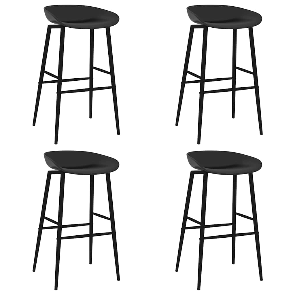 Bar Chairs Black 4