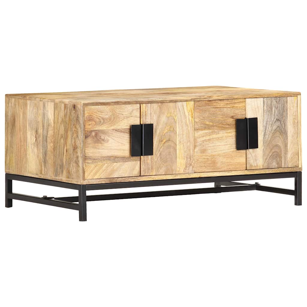 285869 vidaXL Coffee Table 90x55x40 cm Solid Mango Wood 1